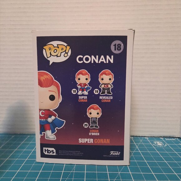 Funko POP Conan O'Brien Super Conan COCO TBS EB Games 18 Vinyl Figure - Picture 3 of 6